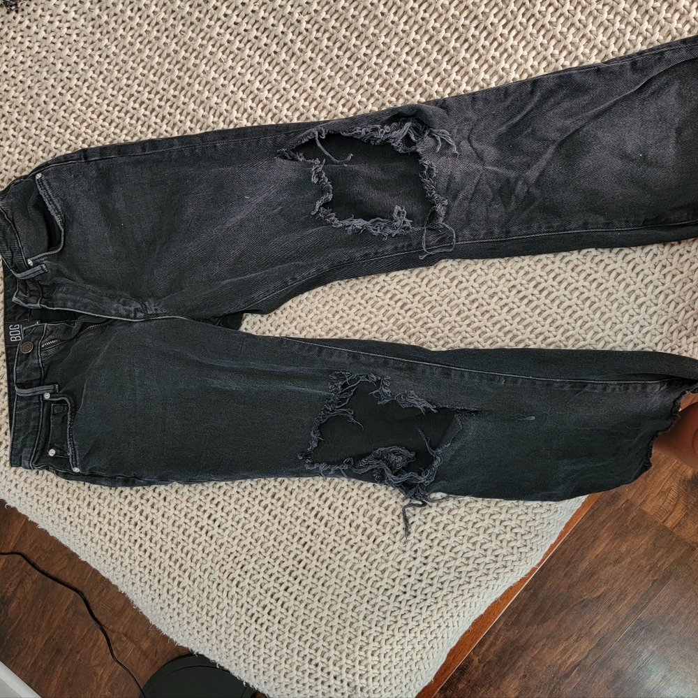 BDG, size 27, kick flare crop jean